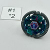 TAKARA TOMY Flame Byxis 230WD Beyblade Metal Fight / Metal Masters BB-95 Listing Two [USED]