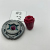 TAKARA TOMY Flame Byxis 230WD Beyblade Metal Fight / Metal Masters BB-95 Listing Two [USED]