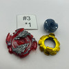 TAKARA TOMY Lost Longinus / Luinor Nine Spiral Burst Beyblade B-111 07 Custom Combo [USED]
