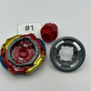 TAKARA TOMY Zest Achilles Illegal Quattro'-4 Burst Beyblade B-201 [USED]