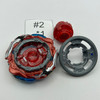 TAKARA TOMY Zest Achilles Illegal Quattro'-4 Burst Beyblade B-201 [USED]