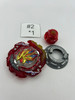 TAKARA TOMY Super Hyperion Tapered Xplosion-2 Burst BU DB Beyblade B-203 [USED]
