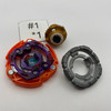 TAKARA TOMY Glide Ragnaruk Wheel Rise 1S Beyblade B-161 [USED]
