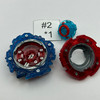 TAKARA TOMY Xiphoid Xcalibur Xanthus Sword'-1 Burst DB Beyblade B-200 [USED]