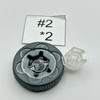 TAKARA TOMY Basalt Horogium / Twisted Tempo Metal Fight / Metal Masters Beyblade BB-104 Listing Two [USED]