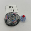 TAKARA TOMY Gravity Perseus Stamina Ver. 105RF Random Booster Vol. 7 Beyblade Metal Fight / Metal Fury BB-109 05 Custom Combo [USED]
