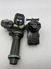 TAKARA TOMY Grey 3-Segment Launcher Grip BB-73 + Dual Spin Launcher #22 [USED]