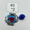 TAKARA TOMY Wolf 105F Beyblade BB-12 Metal Fight / Metal Fusion Listing Two [USED]