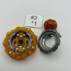 TAKARA TOMY Chain Kerbeus Karma Moment'-3 Burst BU Gold Beyblade B-204 - [USED]