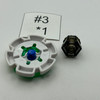 TAKARA TOMY Clay Sagittario 145B Metal Fusion Plastic Beyblade BB-37 03 [USED]