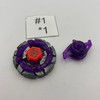 TAKARA TOMY Dark Wolf W125WF Metal Fusion Random Booster Vol. 3 Beyblade BB-44 04 [USED]