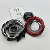 TAKARA TOMY Super Hyperion Giga Metal Dimension 4A Burst DB QuadDrive Beyblade B-196 04 [USED]