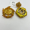 TAKARA TOMY King Helios Survive 1B (Fire Gold Ver.) B-178 02 Burst Surge SuperKing Beyblade [USED]