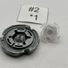 TAKARA TOMY Storm Pisces T125WB Hybrid Wheel Custom Set Stamina & Defense Type Beyblade Metal Fight / Metal Fusion BB-57 [USED] #C