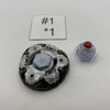 TAKARA TOMY Ultimate Gravity Perseus / Destroyer Stamina 105RF Beyblade Metal Fight / Metal Masters BB-97 [USED]