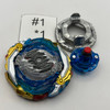 TAKARA TOMY Zest Longinus Fortress Metal Xtreme Burst Beyblade B-201 [USED]