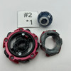 TAKARA TOMY Hell Salamander 4 Destroy Burst Beyblade B-113 [USED]