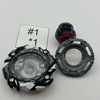 TAKARA TOMY Astral Fafnir Fortress Zone'+z Burst DB QuadDrive Beyblade B-194 05 [USED]