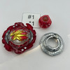 TAKARA TOMY Super Hyperion Tapered Xplosion-2 MM Burst BU DB Beyblade B-203 [USED]