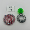 TAKARA TOMY Unlock Unicorn / Unicrest Down Needle Burst Beyblade Random Booster Vol. 5  B-67 03 [USED]