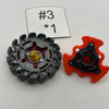 TAKARA TOMY Poison Cancer R140SD Beyblade Metal Fight / Metal Fusion BB-47 [USED]