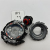 TAKARA TOMY Guilty Longinus Karma Destroy' Burst DB QuadDrive Beyblade B-194 03 [USED]