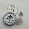TAKARA TOMY Heat Leone D125WB Metal Fusion Plastic Beyblade BB-37 05 [USED]