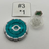 TAKARA TOMY Heat Leone D125WB Metal Fusion Plastic Beyblade BB-37 05 [USED]