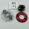 Copy of TAKARA TOMY Spriggan / Spryzen Spread Fusion Black RED WBBA Burst Beyblade B-02 [USED]
