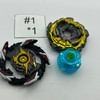 TAKARA TOMY Kolossal / King Helios Zone 1B Burst DB QuadDrive Beyblade B-196 05 [USED]
