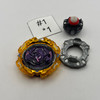 TAKARA TOMY B-178 08 Revive Phoenix Purple Gold 10 Friction Burst Surge Beyblade [USED]