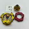TAKARA TOMY Winning Valkyrie 7 Variable  Gold Ver. Burst Cho-Z Beyblade B-132 01 [USED]