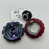 TAKARA TOMY Arc Bahamut / Balkesh 2Bump Atomic God Listing Two Customize Set Burst Beyblade B-98 [USED]