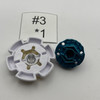 TAKARA TOMY Clay Gemios M145Q Metal Fusion Plastic Beyblade BB-45 02 [USED]
