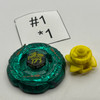 TAKARA TOMY Rock Unicorno Beyblade Metal Fight / Metal Masters BB-71 [USED]