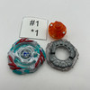 TAKARA TOMY Drain Fafnir .8.Nt Crimson White Ver. Burst Evolution Beyblade B-00 [USED]