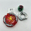TAKARA TOMY Red Dead Phoenix 0 Atomic Burst Beyblade B-176 01 [USED]