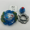 TAKARA TOMY King Helios Blue RR Karma Variable'-10 Burst BU DB Beyblade B-203 [USED]