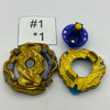 TAKARA TOMY Knockout Odin Blitz Xtreme (Gold Turbo Ver.) B-158 05 Burst Rise Gatinko Beyblade [USED]