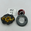 TAKARA TOMY Spriggan / Spryzen Spread Fusion *2 Black WBBA Burst Beyblade B-02 [USED]