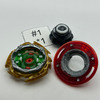 TAKARA TOMY Destruction/ Dynamite Kerbeus Drift  (Gold Ver.) Burst DB Beyblade B-190 [USED]