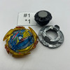 TAKARA TOMY Destruction/ Dynamite Wing Drift (Gold Ver.) Burst DB Beyblade B-190 [USED]