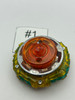 TAKARA TOMY Roar Fafnir Tapered Kick-3 Yellow Burst Beyblade B-198 05 [USED]
