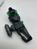 TAKARA TOMY Beyblade Burst WBBA Power Custom BeyLauncher LR w/ Carabiner Grip, Cyber Edition Black B-00 / BBG-41 #6 [USED}