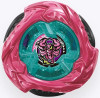 TAKARA TOMY Scorpio Spear 0-70Z Beyblade X Starter UX-00 (Metal Coat: Magenta)