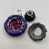 TAKARA TOMY Roar Bahamut / Balkesh Karma Drift-6 (Violet Ver.) Burst DB Beyblade B-190 [USED]