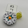 TAKARA TOMY Mad Sagittario T125MS Metal Fusion Random Booster Vol. 3 Beyblade BB-44 07 [USED]