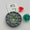 TAKARA TOMY Dark Wolf 145F Metal Fusion Plastic Beyblade BB-37 08 [USED]