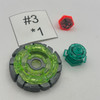 TAKARA TOMY Dark Wolf 145F Metal Fusion Plastic Beyblade BB-37 08 [USED]