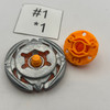  TAKARA TOMY Orange Flame Sagittario C145S Metal Fight / Metal Masters Beyblade BB-100 08 [USED]
